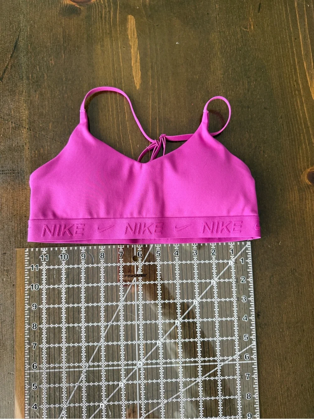 Nike Racerback Sports Bra, Girls Large, Magenta